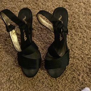Nina black heels- MAKE OFFERS